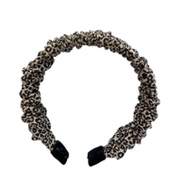 Στέκα scrunchie headband leopar