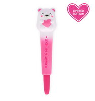 Squishy gel pen teddy bear