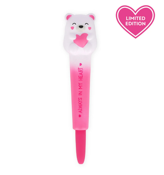 Squishy gel pen teddy bear