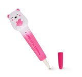 Squishy gel pen teddy bear