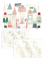 Σουπλά Nutcracker Colouring Placemats (8τμχ)