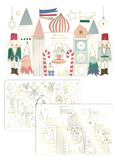 Σουπλά Nutcracker Colouring Placemats (8τμχ)