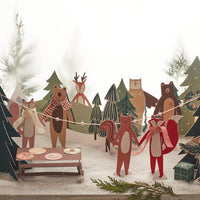 Woodland Paper Play Advent Calendar