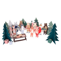 Woodland Paper Play Advent Calendar